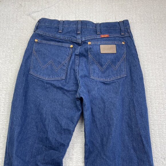 Vintage Wrangler Jeans Womens 9 x 36 Blue Cowboy Cut Denim USA Made 14MWZG - Picture 13 of 15